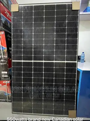 550watts Mono Crystalline Canadian Solar Panel 