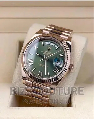 Original ROLEX DAY-DATE Gold Steel Chain Available in Store