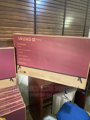 LG 43 Inches Frameless Smart TV / 43uk6400f