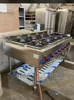 Commercial Gas Range/8 Burners Gas Cooker(Industrial)