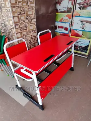 Double Desk School Chair
