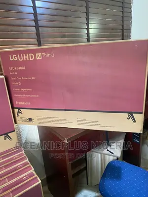 Great LG 43 Inches Frameless Smart TV /43uk6400f
