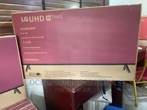 Built in Wi-Fi LG 43 Inches Smart TV Frameless /43uk6400f