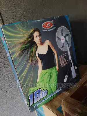 Good Ox Ox 18inch Rechargeable Standing Fan
