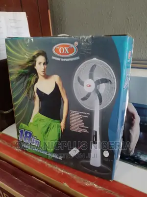 Trending Ox Ox 18inch Rechargeable Standing Fan