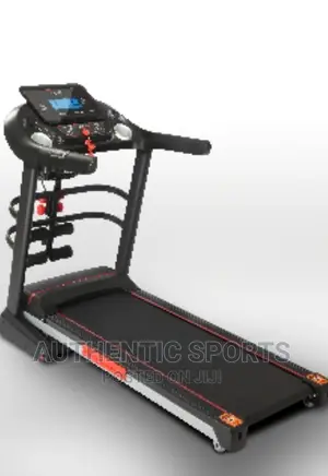 3.5hp Bodyfit Treadmill With Massager, Dumbbells, Twister.