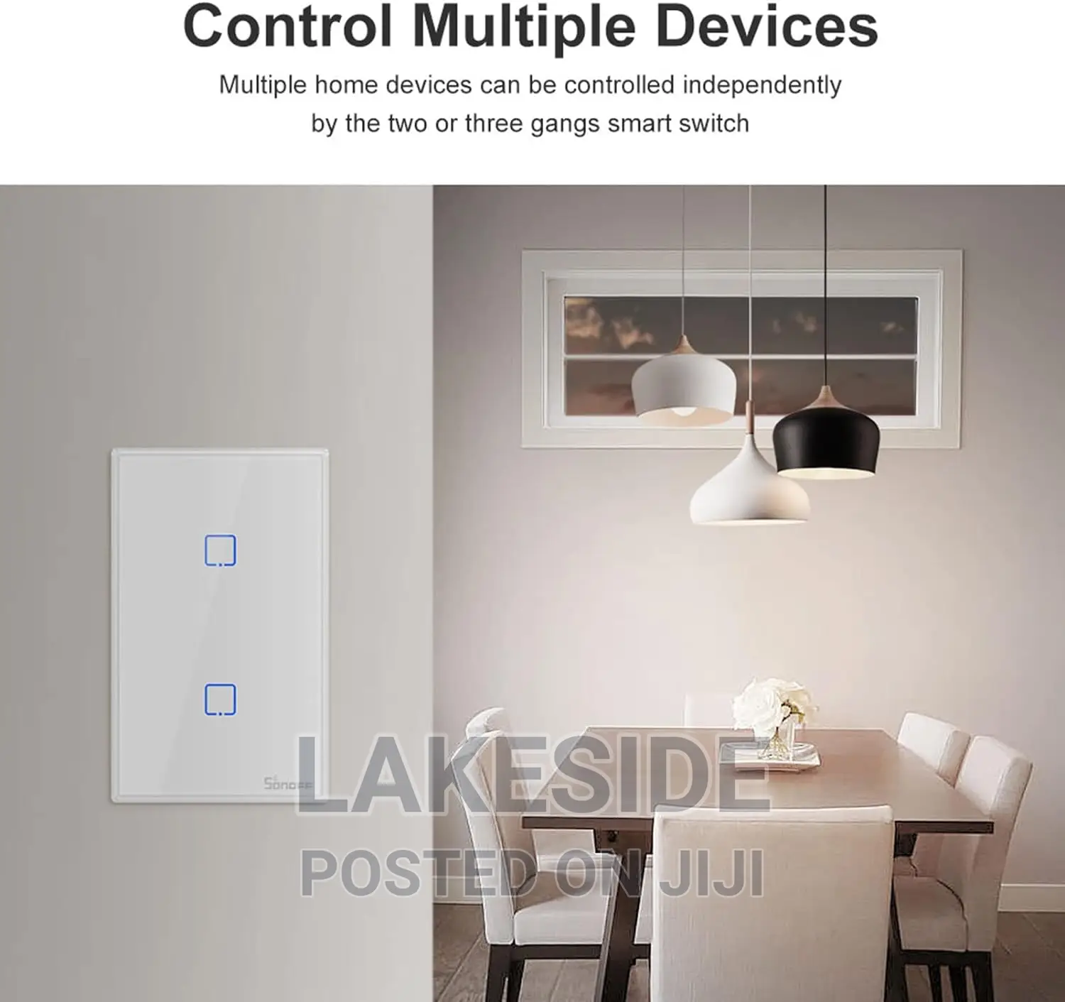 Sonoff TX T2EU2C Wifi Smart Wall Switch