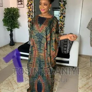 Adire Bubu Gown