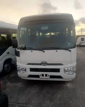 New Toyota Coaster 2023 White