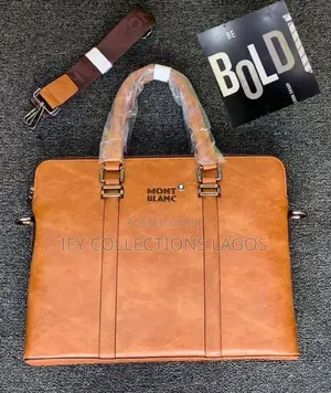 Mont Blanc Brief Case Laptop Bags