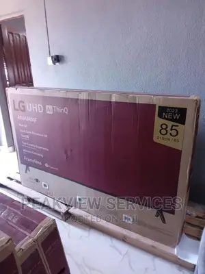Brand-New LG 85' Inches Frameless Smart TV (85uk6400f)