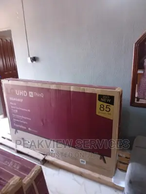 Brand-New 85' LG Uhd Frameless Smart TV