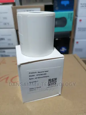 40*30mm Square Shape Label Sticker For M110 Series