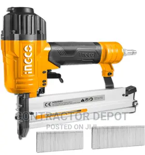 INGCO 2 in 1 Combo Brad Bailer, Air Brad Crown Nailer Ga18