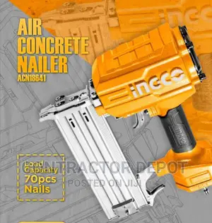 INGCO Industrial 18-64mm Air Concrete Nailer HIGH QUALITY