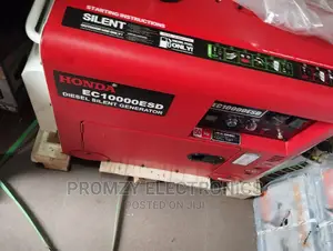 Honda 10kva Diesel Soundproof Generator Model EC10000ESD