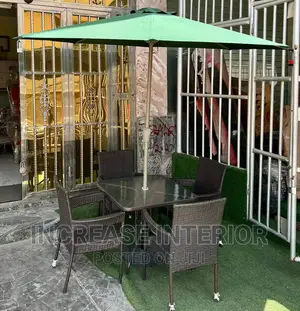 Quality Outdoor Sets With Umbrella