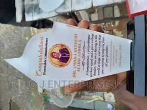 Acrylic Award Plaque U87