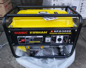Sumec Firman Petrol Generator Model Spg3000 100% Copper Coil
