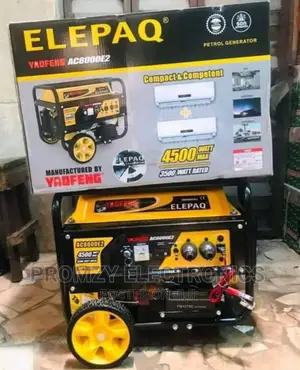 5kva Elepaq Yaofeng Petrol Gen Model Ac8000e2