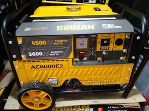 (4.5kva)Firman Petrol Generator Model AC6000E2