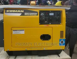 Firman Diesel Soundproof Gen 10kva Model Sdg12000se
