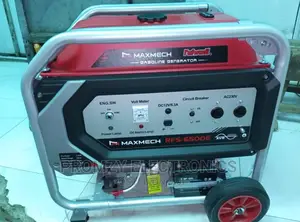 (6.5kva) Maxmech Petrol Generator Model RFS6500E2