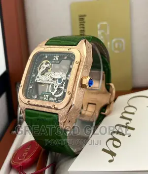 Cartier Authomatic Engine Wristwatches 
