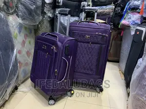 Set of 2 Purple Swiss Polo Travel Luggage