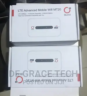 Advanced Mobile Wifi -4g LTE- Mt20 for All Network