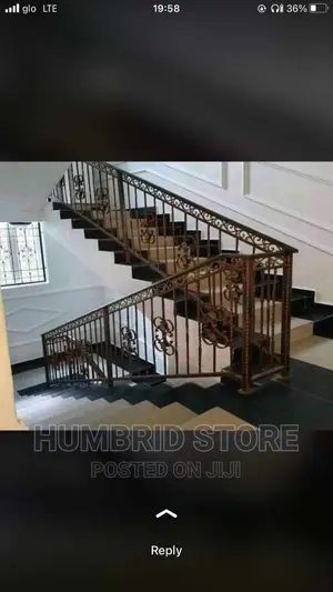 Wrought Iron Handrail