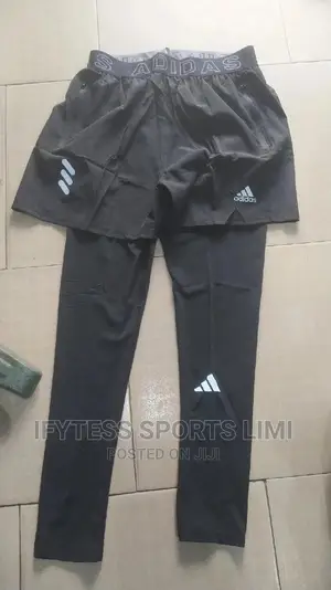 Men Sports Shots With Inner Long Tight