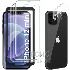 iPhone 12 Mini 3 Pieces Screen Tempered Glass Protector