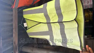 Reflective Jacket Yellow/Green/Orange Strips