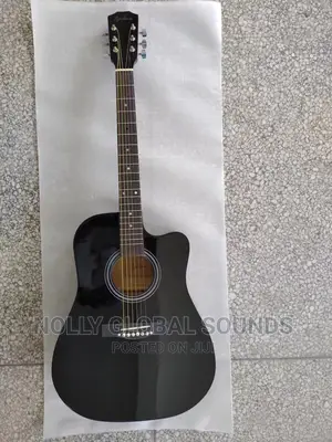 SOUNDLAB 41 Inches Acoustic Box Guitar With Bag and Satrap