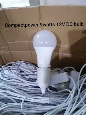 9watts 12v Dc Bulbs 5m Cable Lampholder Super Bright