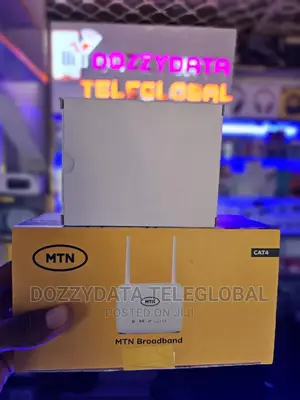 MTN 4g Broadband Router and Ups- Cpezlt Cat 4 S20+