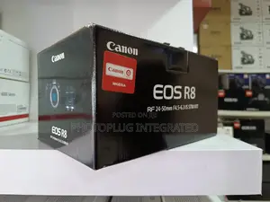 Canon Eos R8 + 24-50mm F/4.5-6.3 Is STM Kit Lens (Brand New)