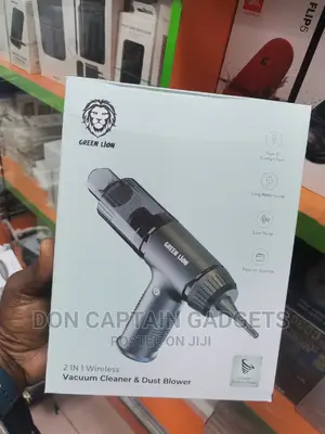 Green Lion 2in1 Wireless Car Vacuum Cleaner and Dust Blower