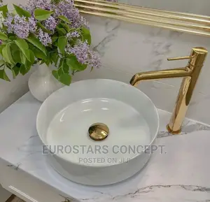 Ceramic Modern White Basin