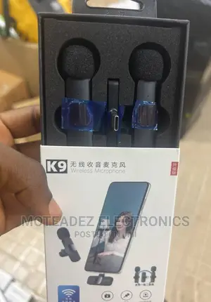 2 in 1 Dual Wireless Microphone for iPhone and Type C
