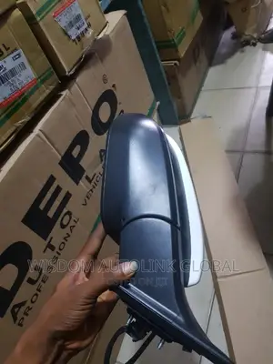 Side Mirror for Toyota Highlander 2015-2018 Wit Trafficator