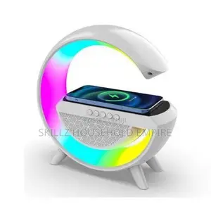 RGB Bluetooth Speaker With Wireless Charging