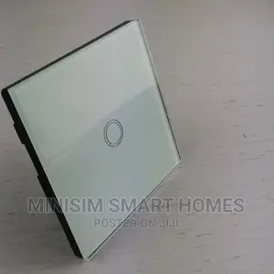 1 Gang Smart Wi-fi Switch - Luxury Crystal Glass Panel