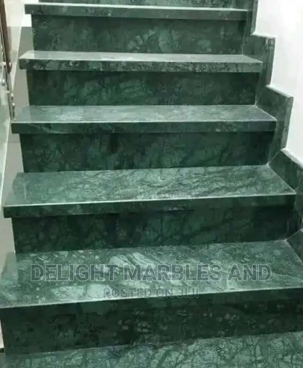 Green Staircase Marble