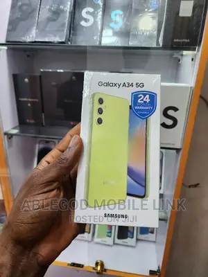 New Samsung Galaxy A34 5G 128 GB Yellow