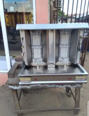 Shawarma Double Grill Machine 2 Side in 1(4 Burner)