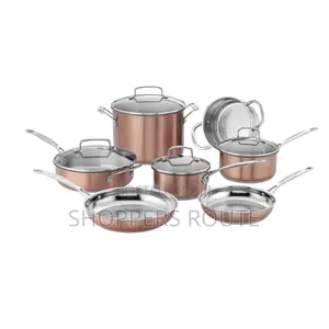 Cuisinart Chef’S Classic Stainless Color Serie Cookware 11pc