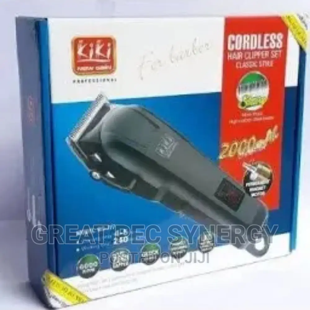 Kiki Rechargeable Hair Clipper With Display