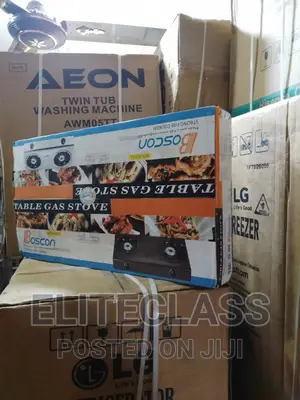 New (Bos-Gs012s) Boscon Table Top Gas Cooker